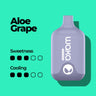 6000 puffs / Aloe Grape