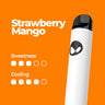 WAKA SOLO - Cooler / 1800 puffs / Strawberry Mango